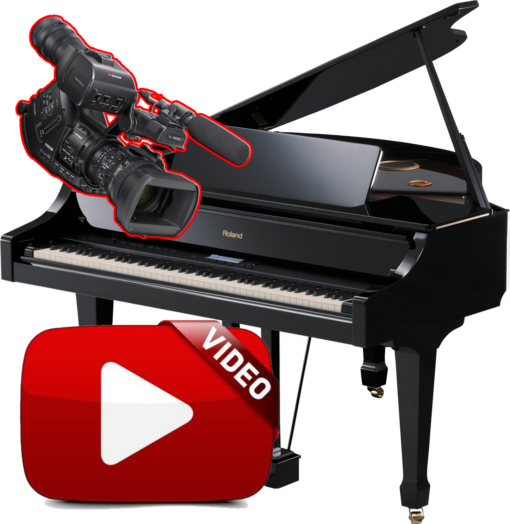 Video piano pop con improvvisazione dal vivo