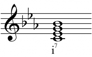 minor seventh chord